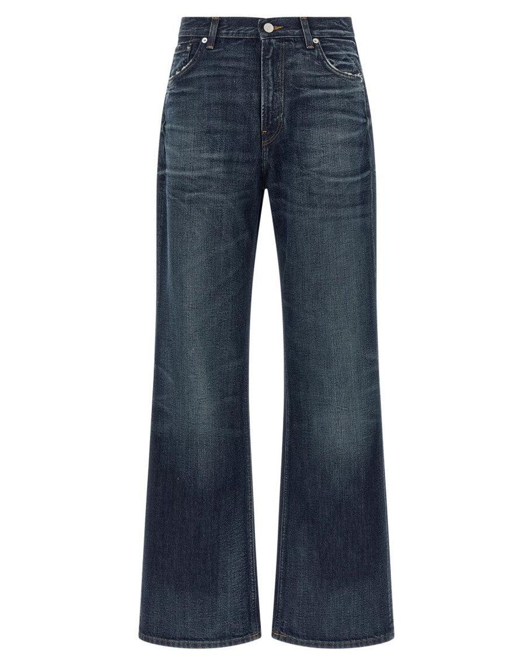 Haikure Blue Dark High Rise Jeans