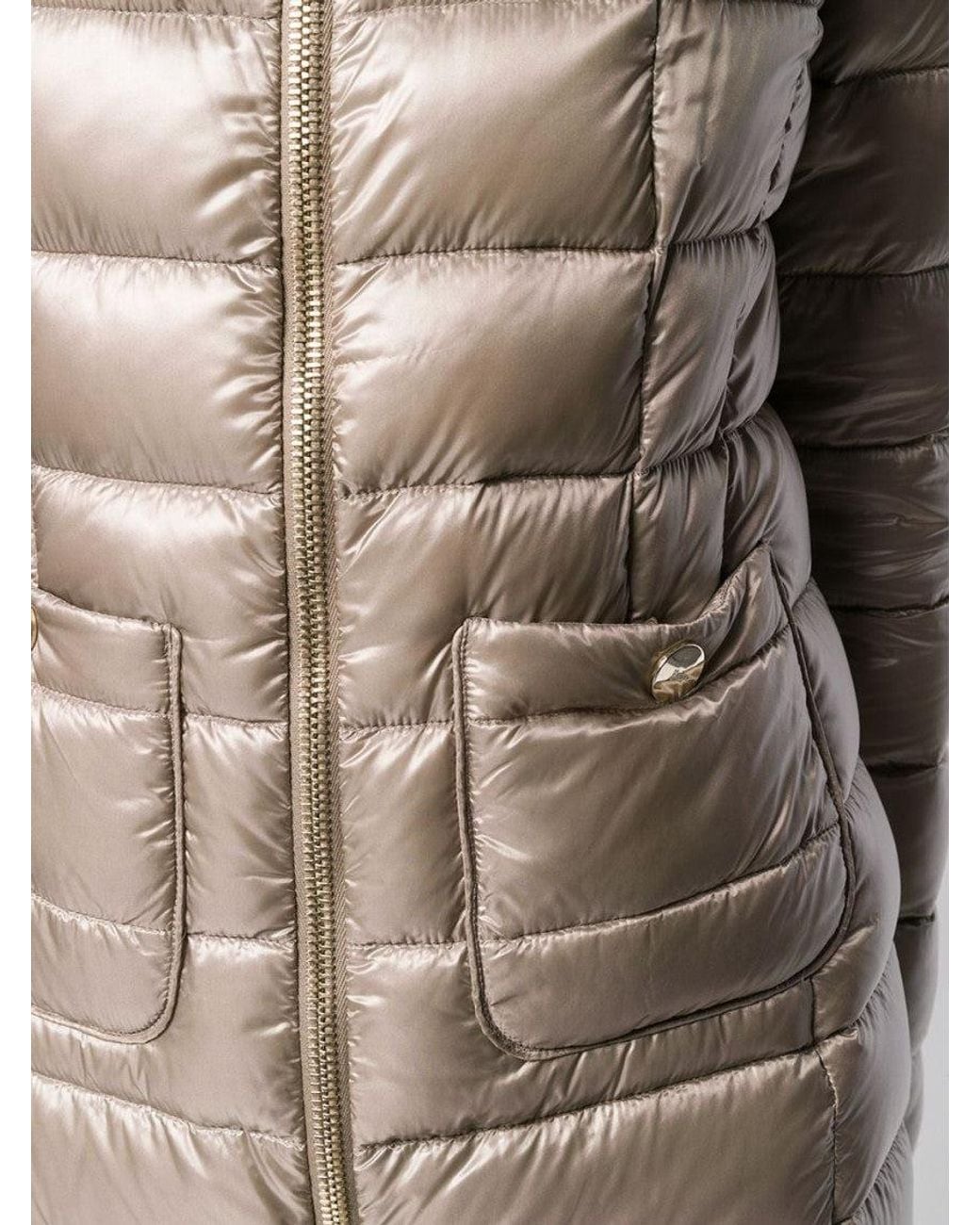 Herno Natural Maria Midi Down Jacket