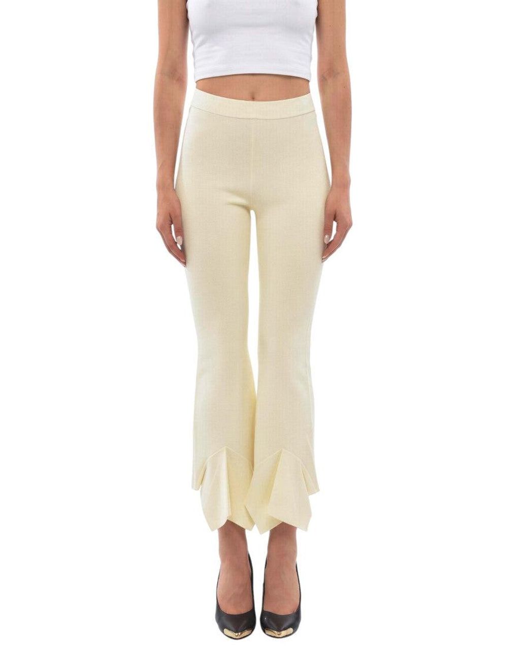 Stella McCartney Natural Skinny Elasticated Pants