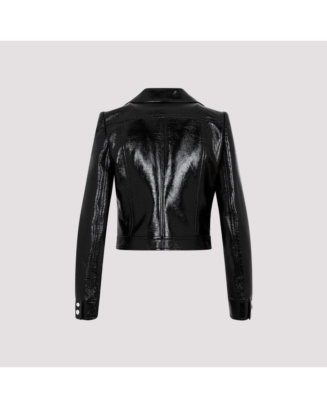 Courreges Black Logo Jacket
