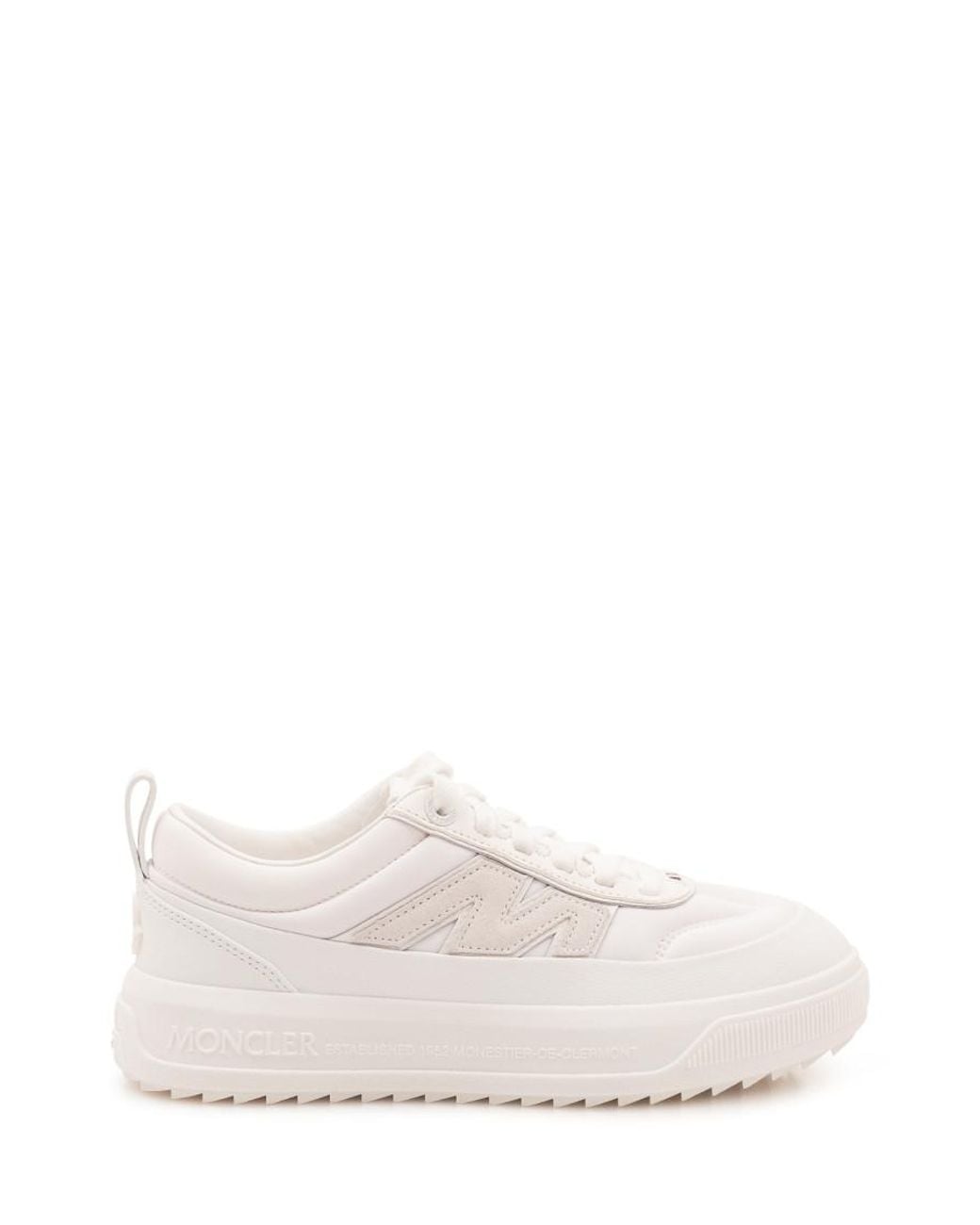 Moncler White Altive Low Sneaker