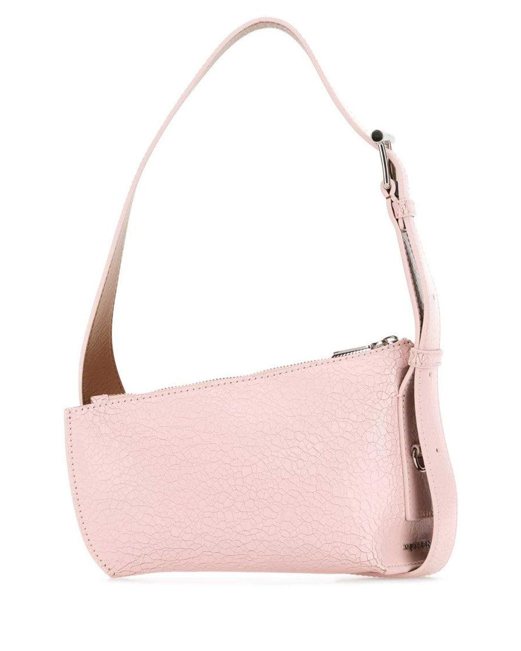 McQueen Pink T-Clip Shoulder Bag
