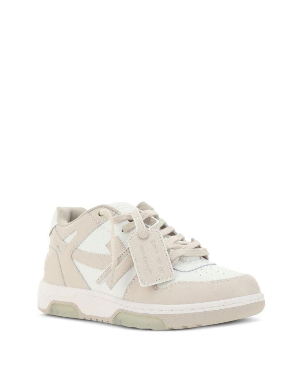 Off-White c/o Virgil Abloh White Color Block Sneakers for men