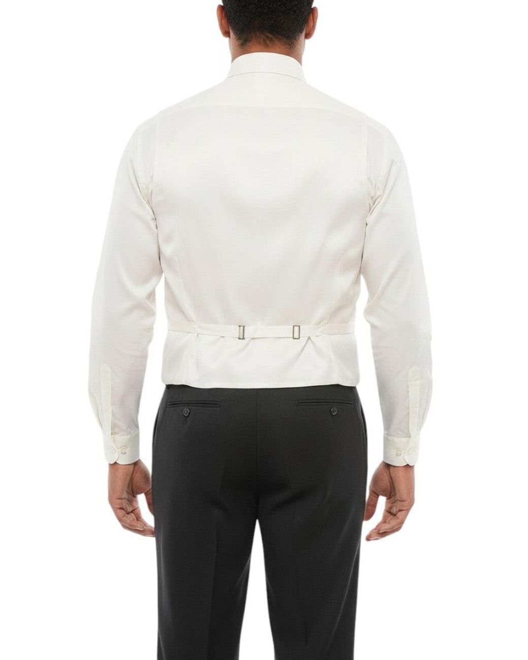Corneliani White Textured Waistcoat for men