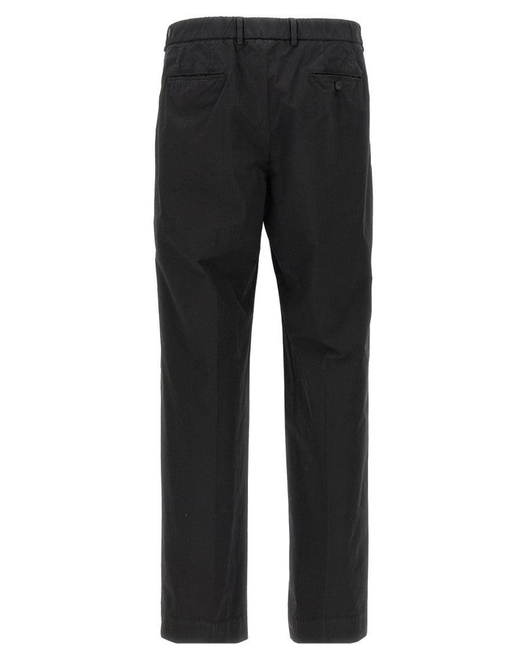 Cellar Door Black Nuv Pants for men
