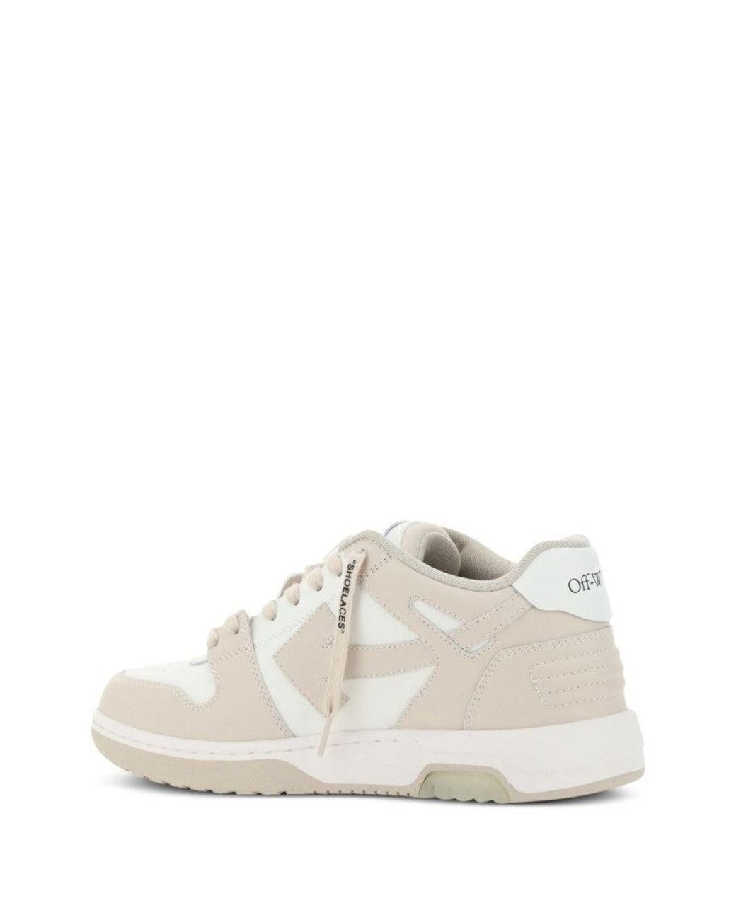 Off-White c/o Virgil Abloh White Color Block Sneakers for men