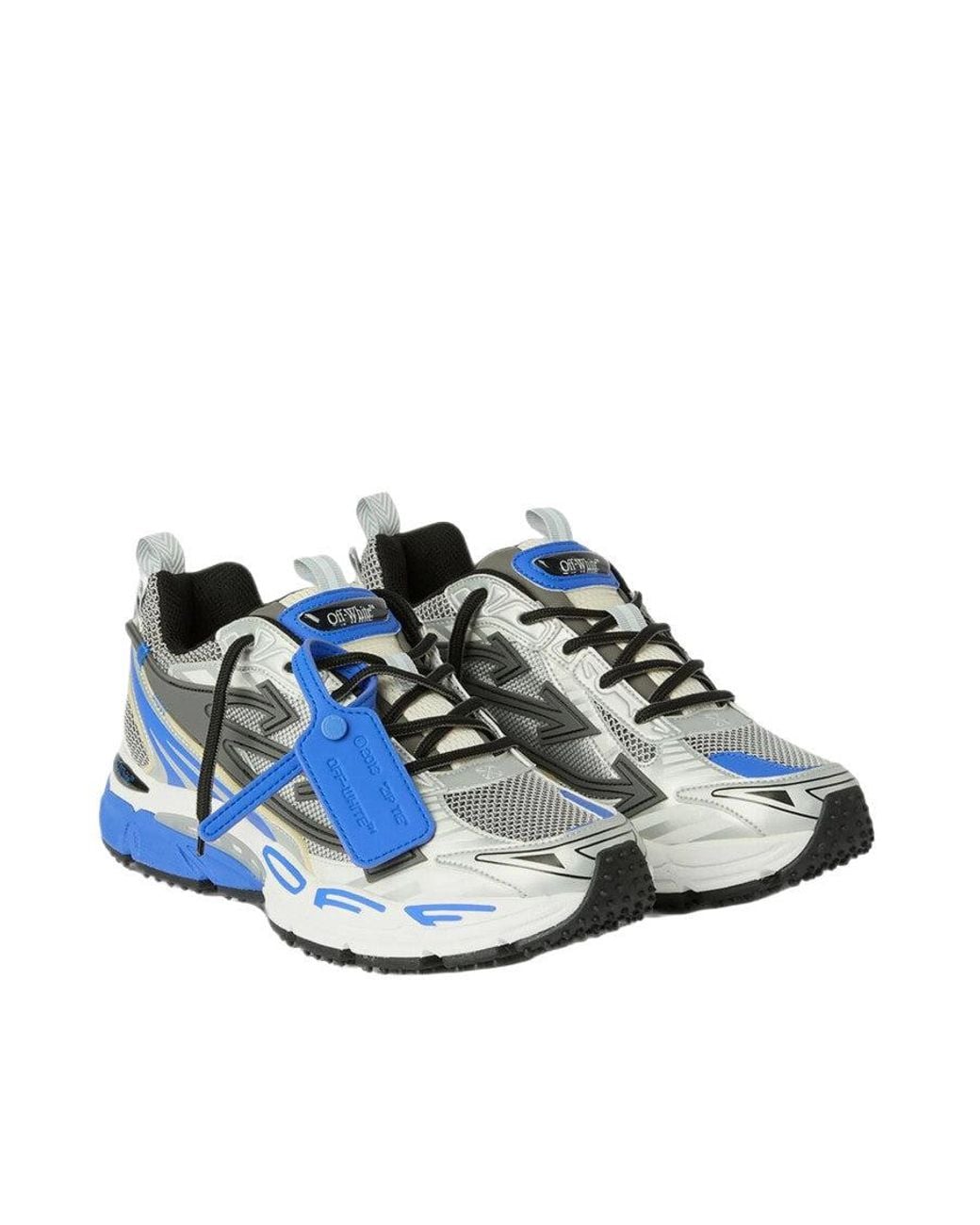 Off-White c/o Virgil Abloh Blue Color Block Sneakers for men