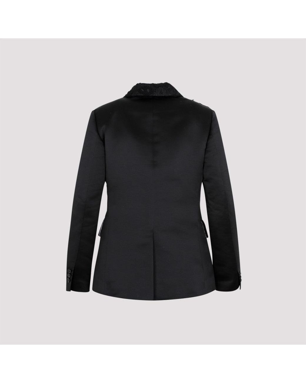 Comme des Garçons Black Wool Jacket