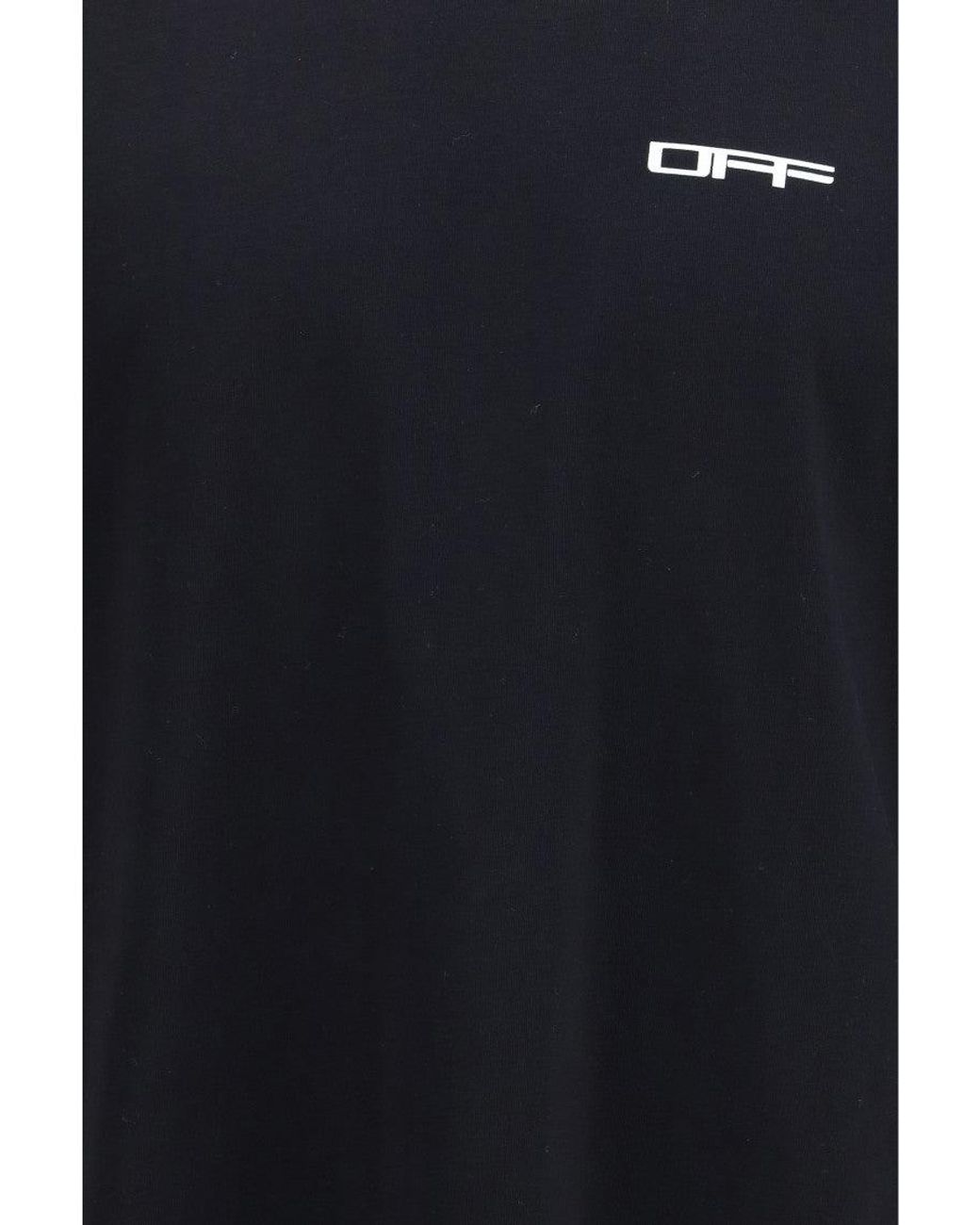 Off-White c/o Virgil Abloh Blue Archigeography Arrow Skate T-Shirt for men
