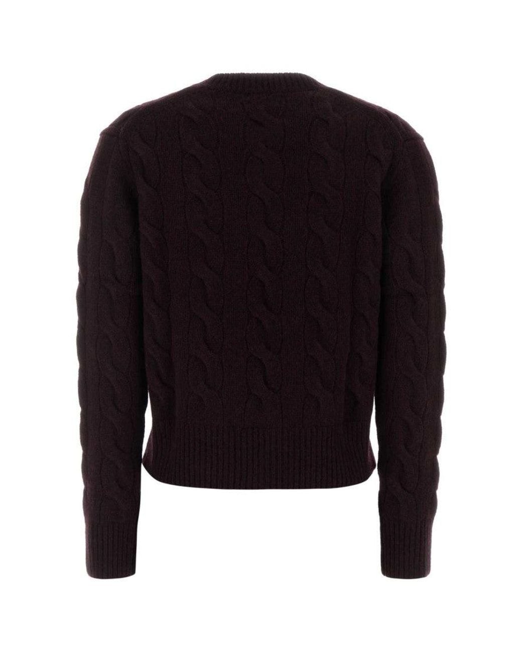 Polo Ralph Lauren Black Knitted Crew Neck Sweater