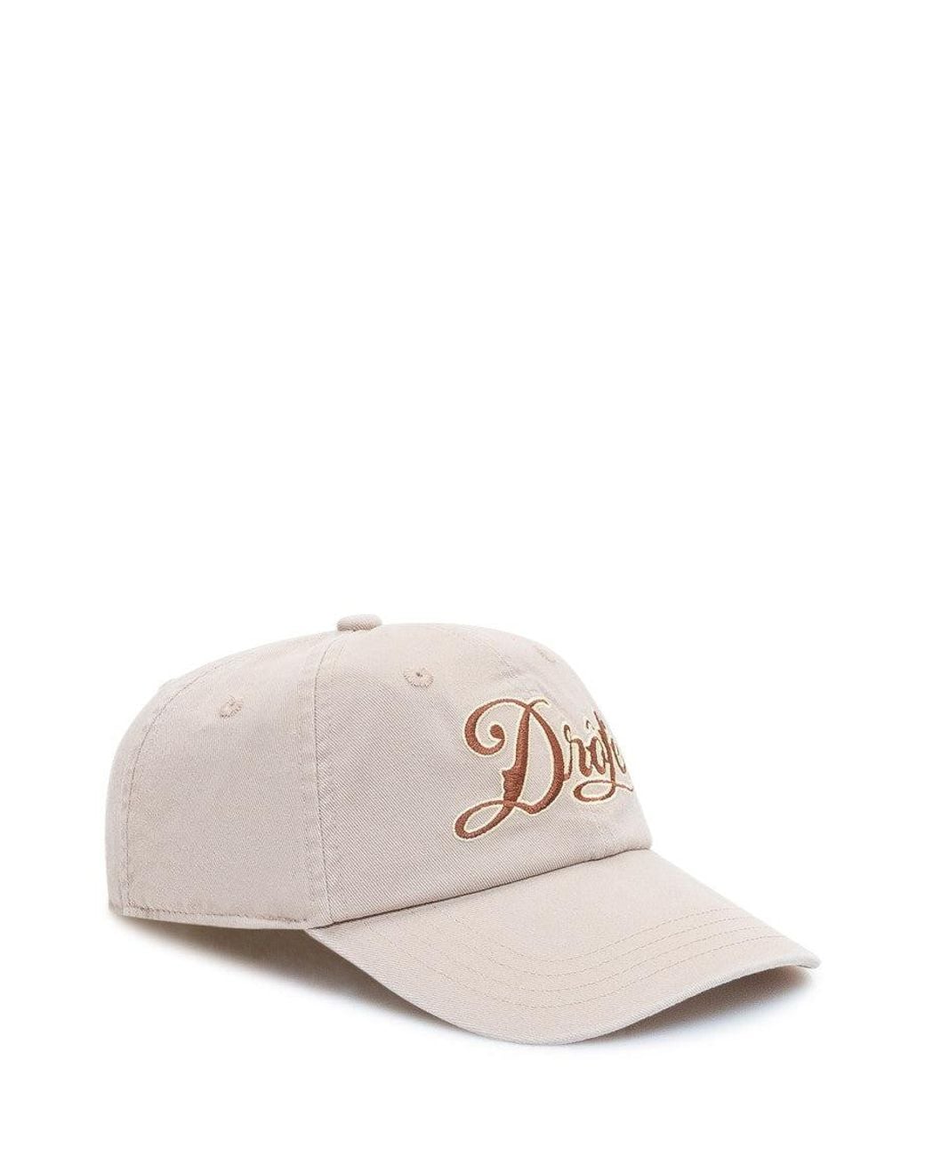 Drole de Monsieur Natural Embroidered Baseball Hat for men