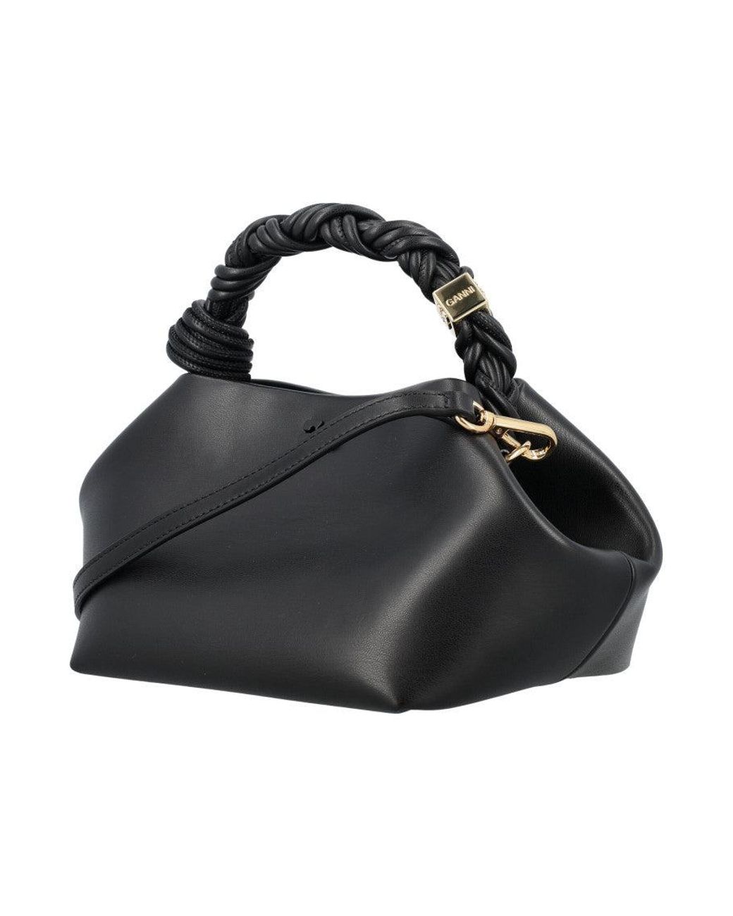 Ganni Black Bou Shoulder Bag
