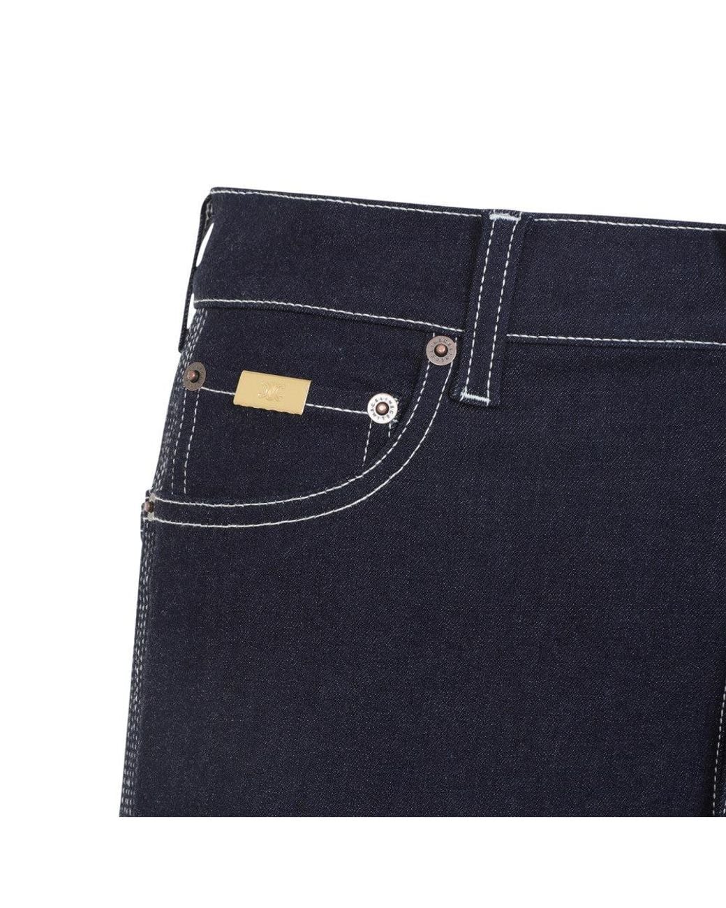 Céline Blue Slim High Rise Jeans