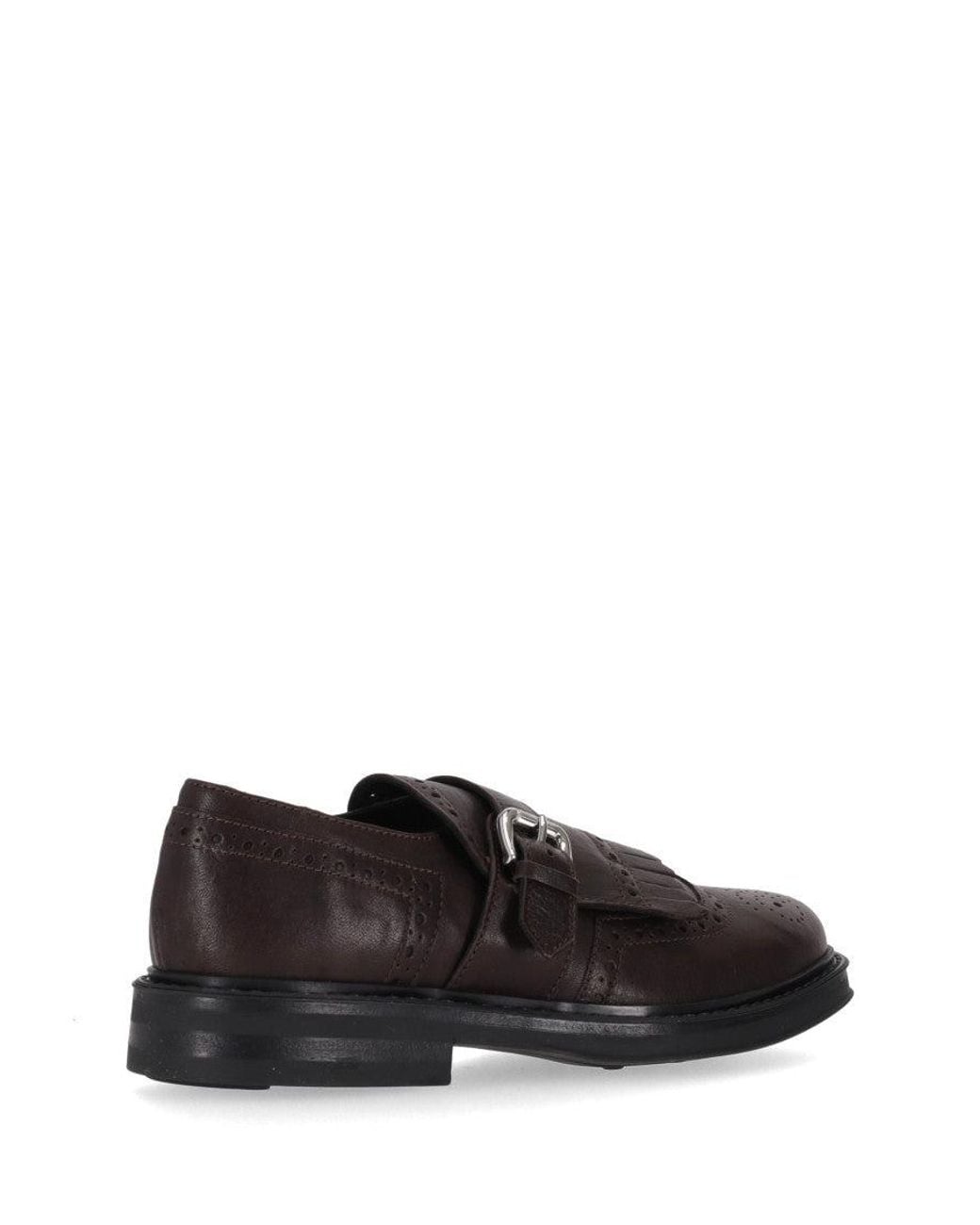 P.A.R.O.S.H. Black Scarpa Con Fibbia