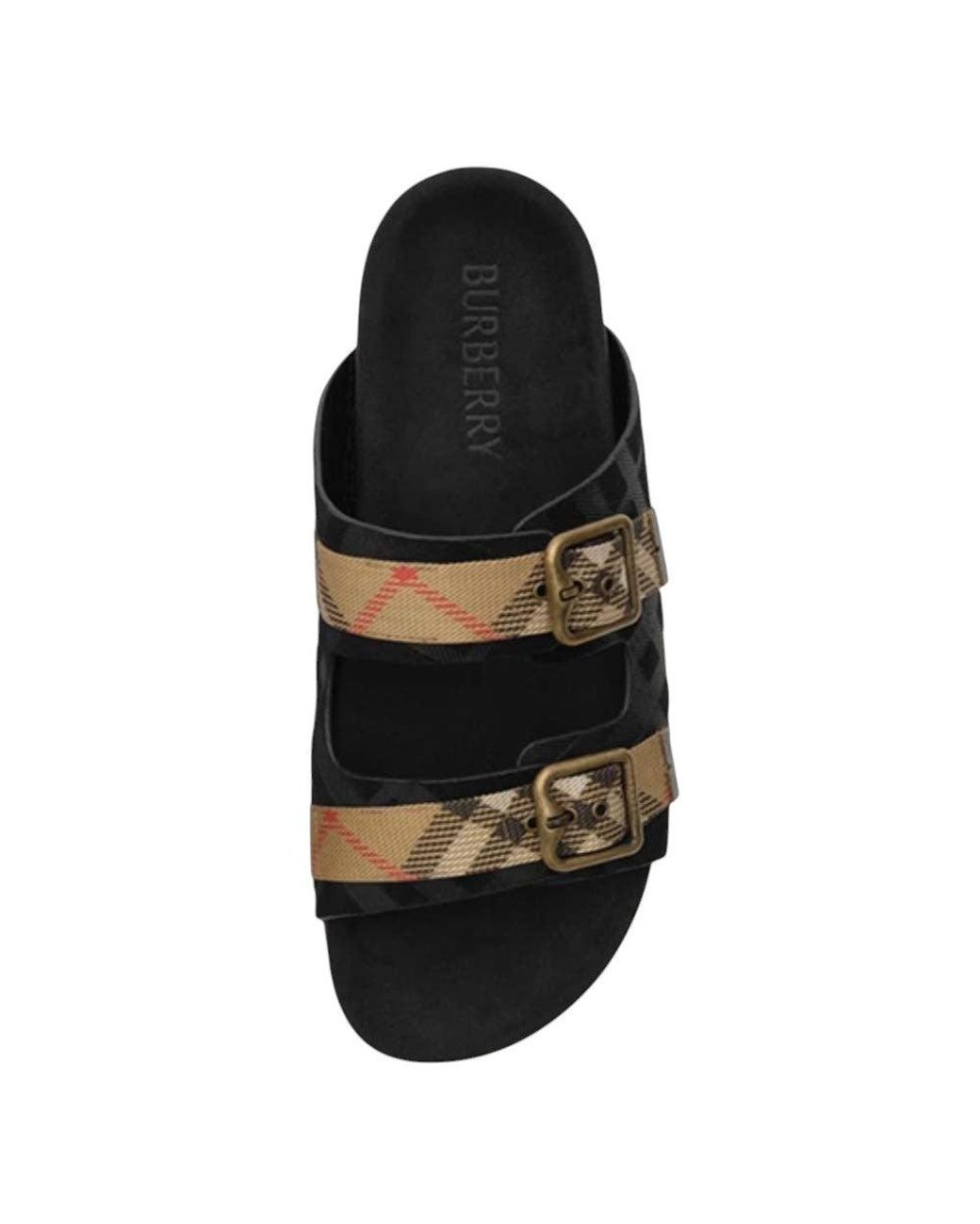 Burberry Black Urchin Sandals for men