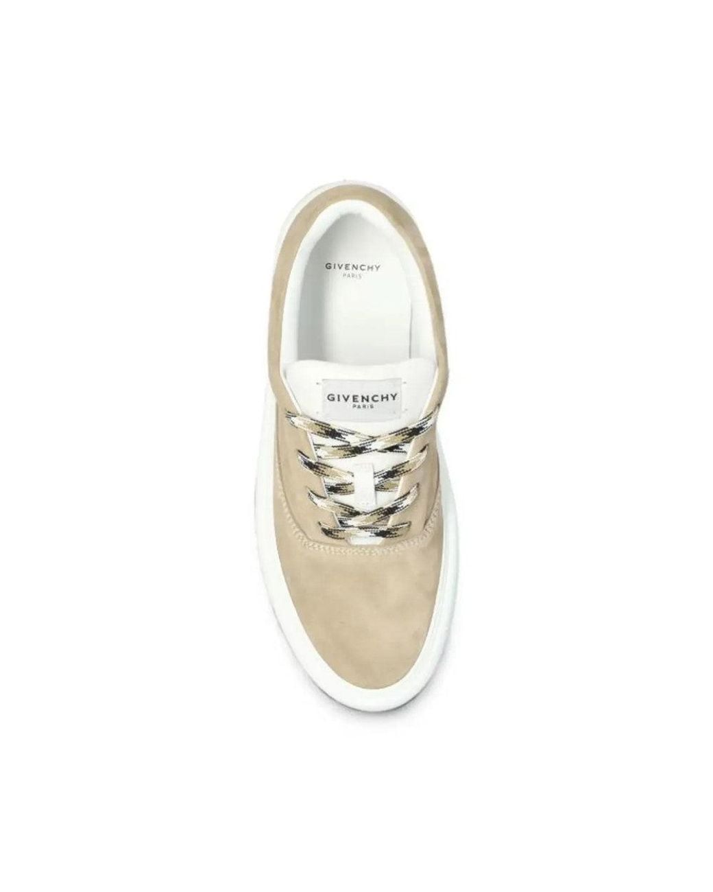 Givenchy White Lace-Up Sneakers for men