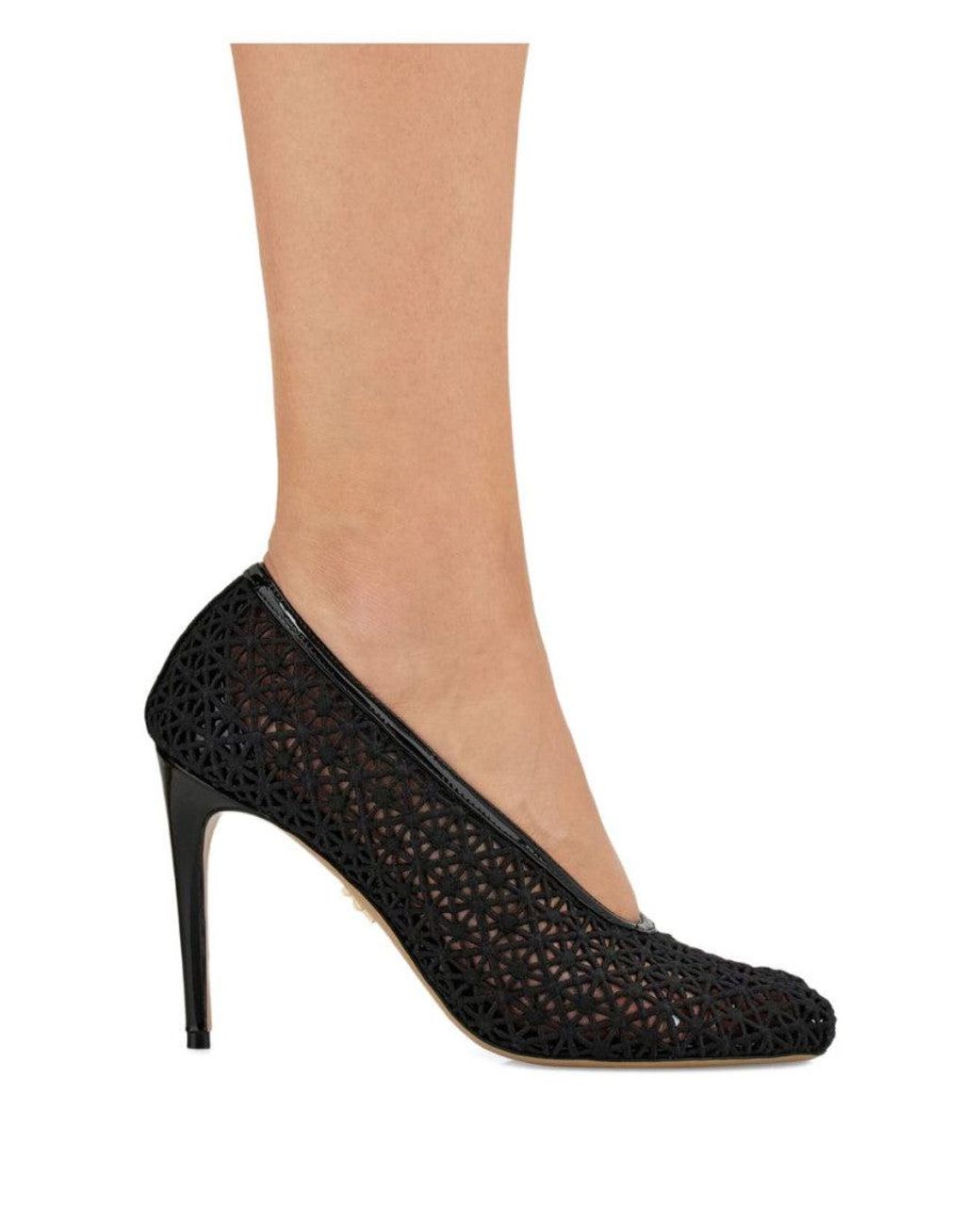 Ferragamo Black Slip-On Pumps