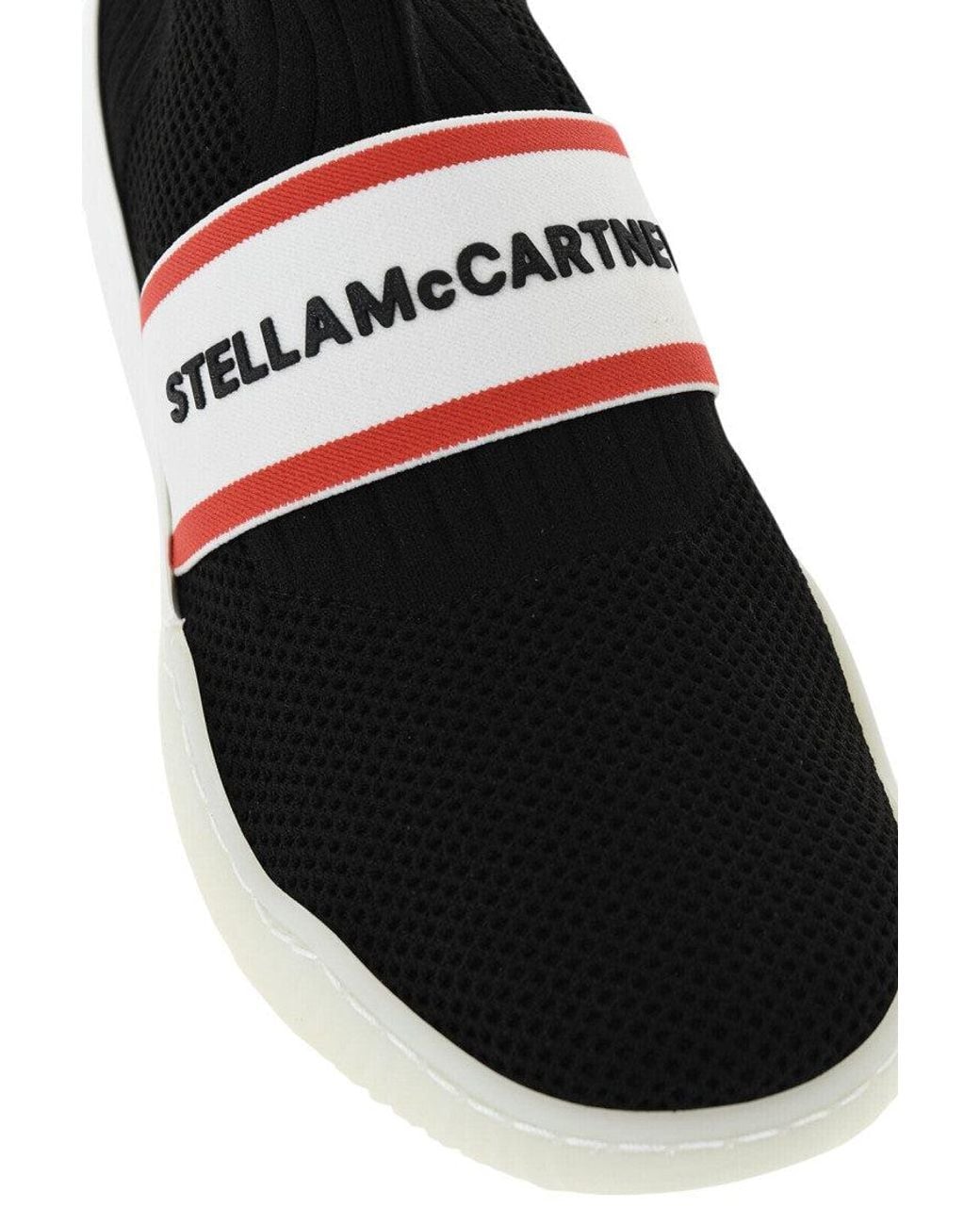 Stella McCartney Black Logo Sneakers