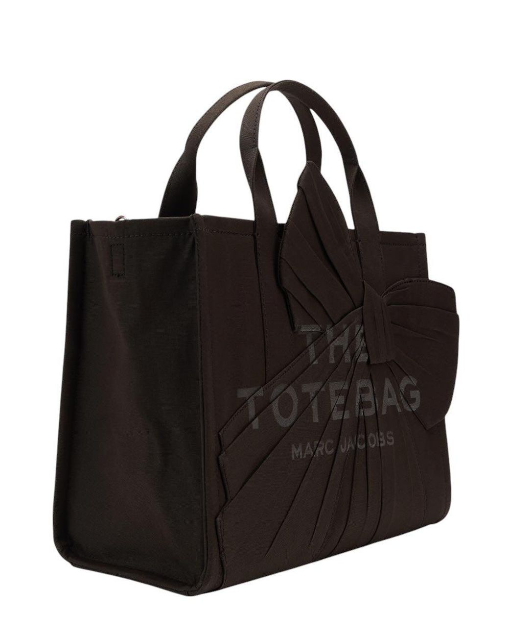 Marc Jacobs Black Oversized Bow Medium Tote