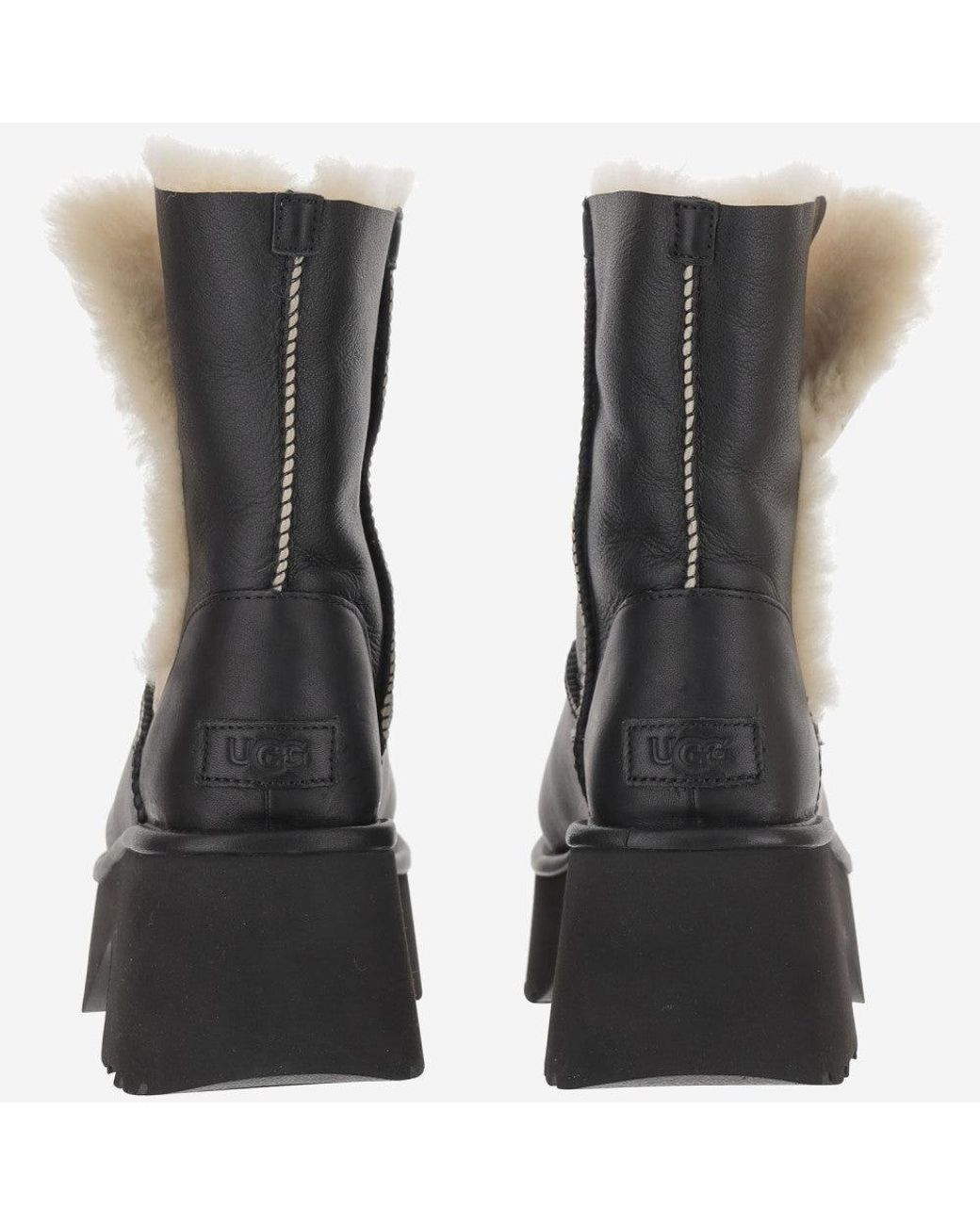 Ugg Black Leather Boots