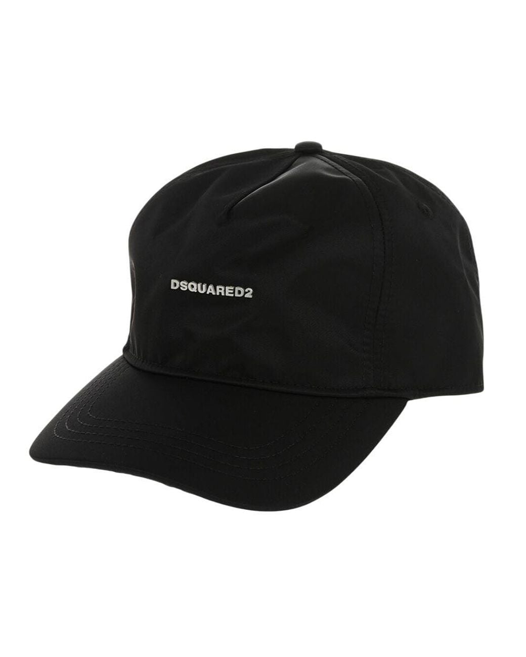 DSquared² Black Solid Baseball Cap