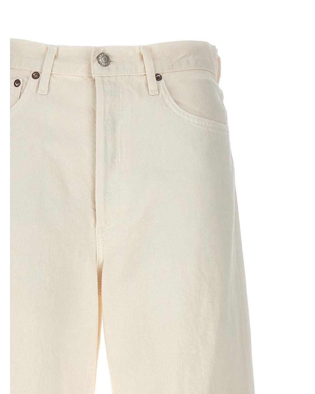 Agolde Natural Denim Jeans