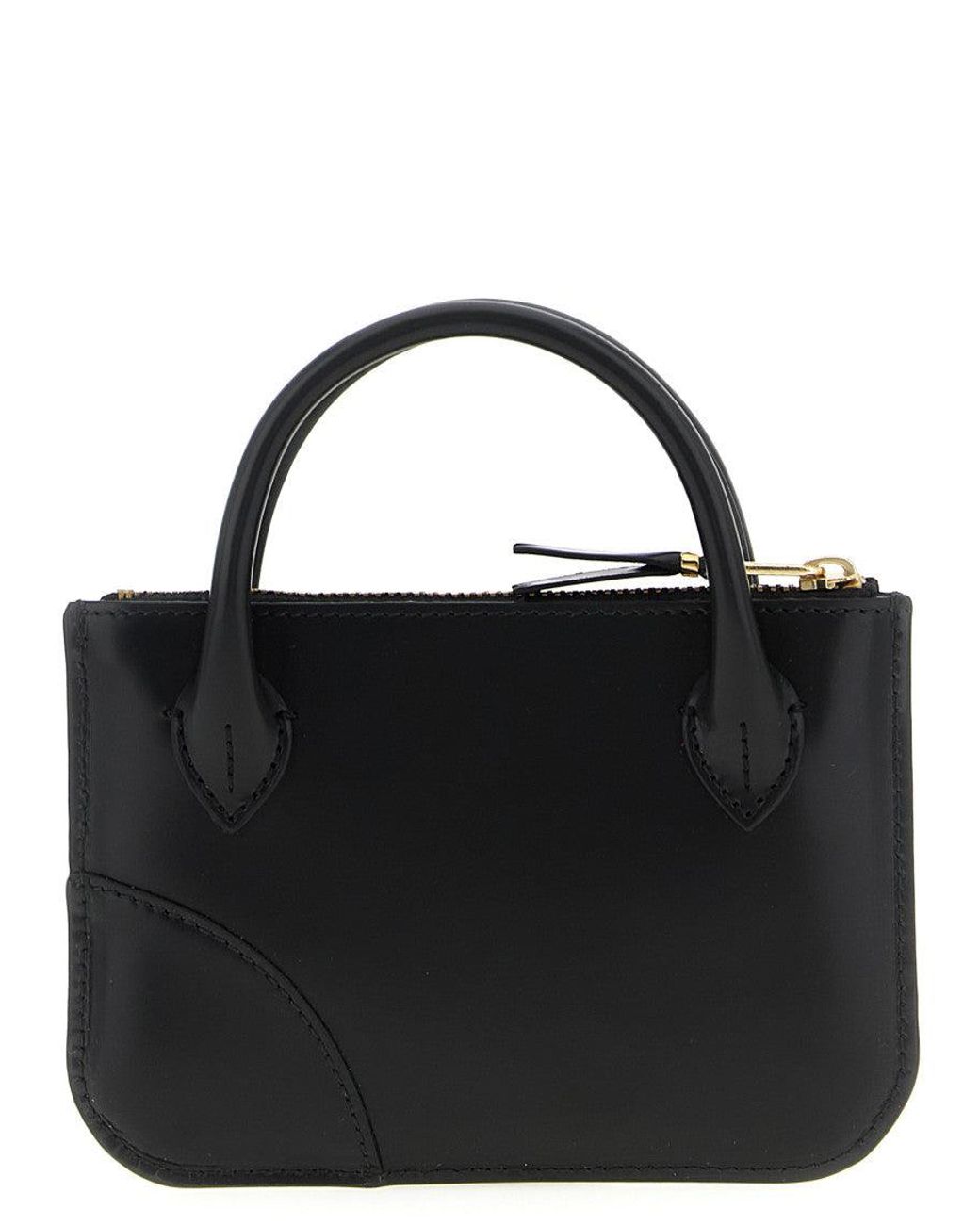 Comme des Garçons Black Logo Clutch
