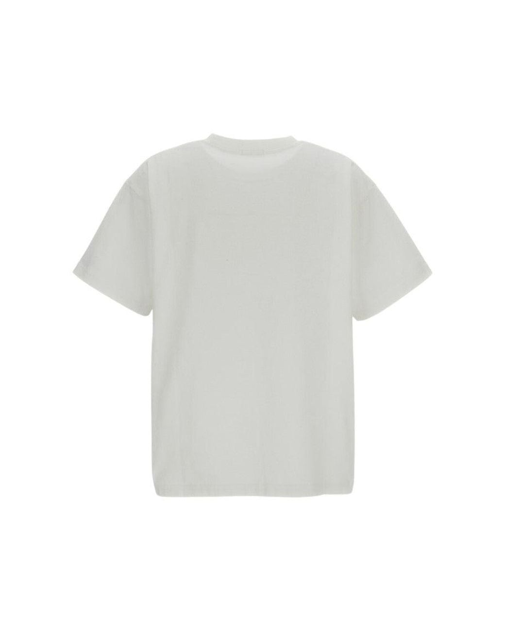 Bode Gray Graphic Crew Neck T-Shirt