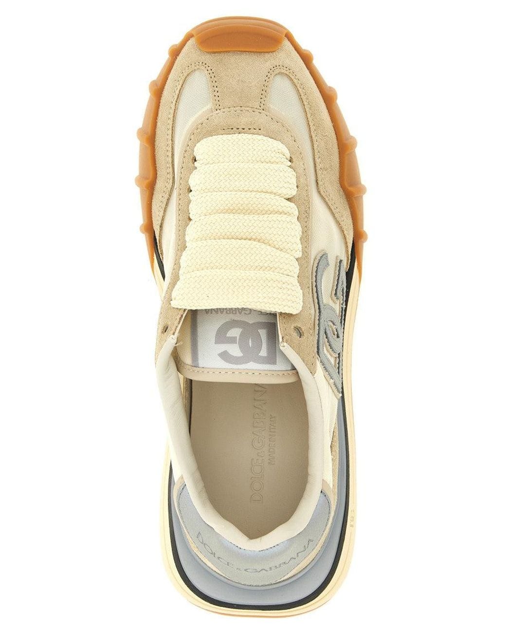 Dolce & Gabbana Multicolor Logo Sneakers