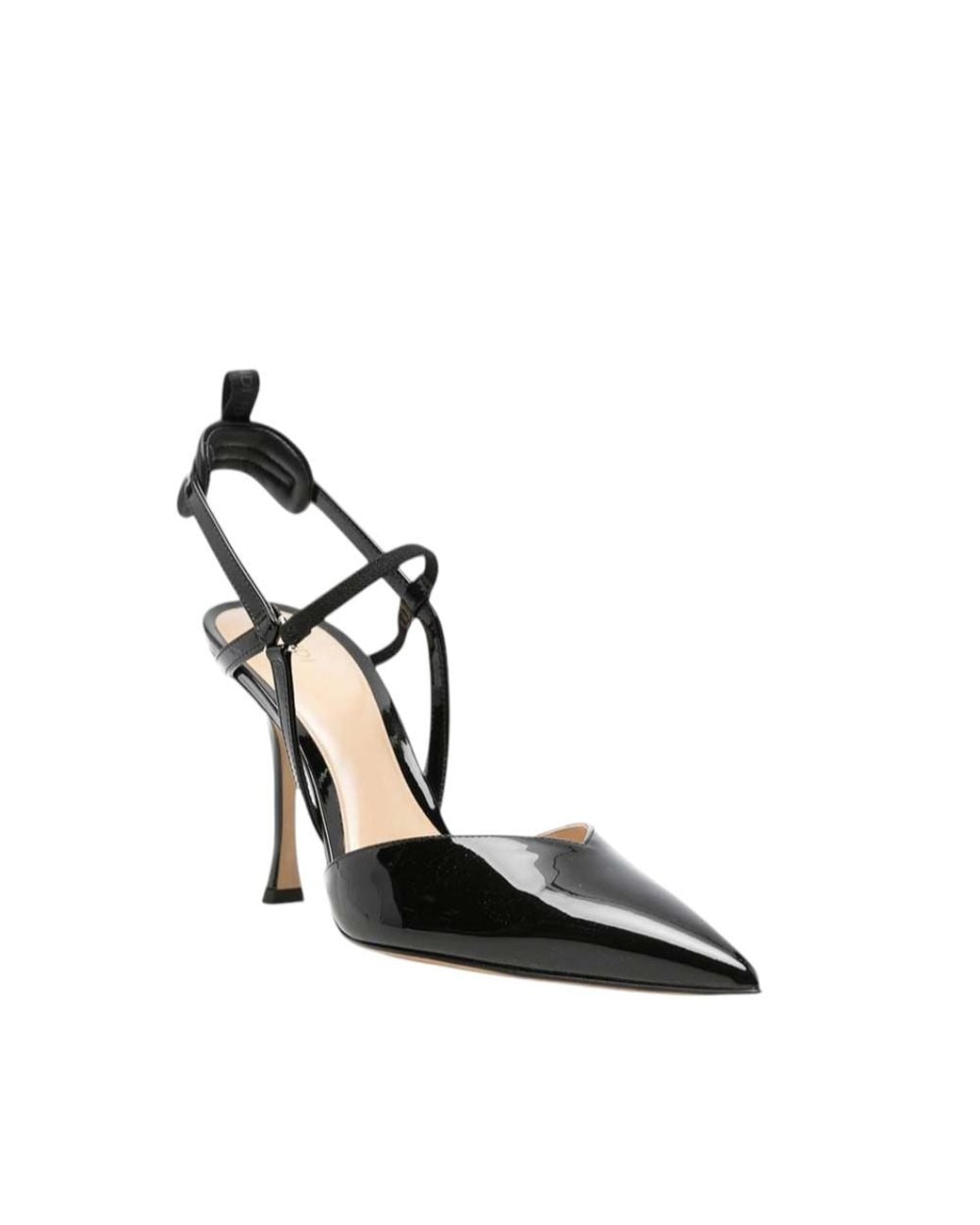 Fendi Black Leather Colibr Pumps