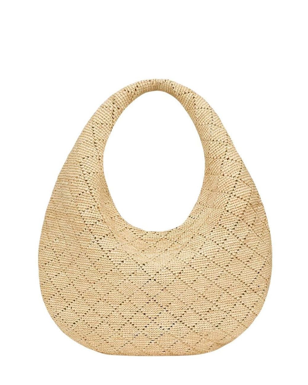Saint Laurent Metallic Natural Icare Large Hobo