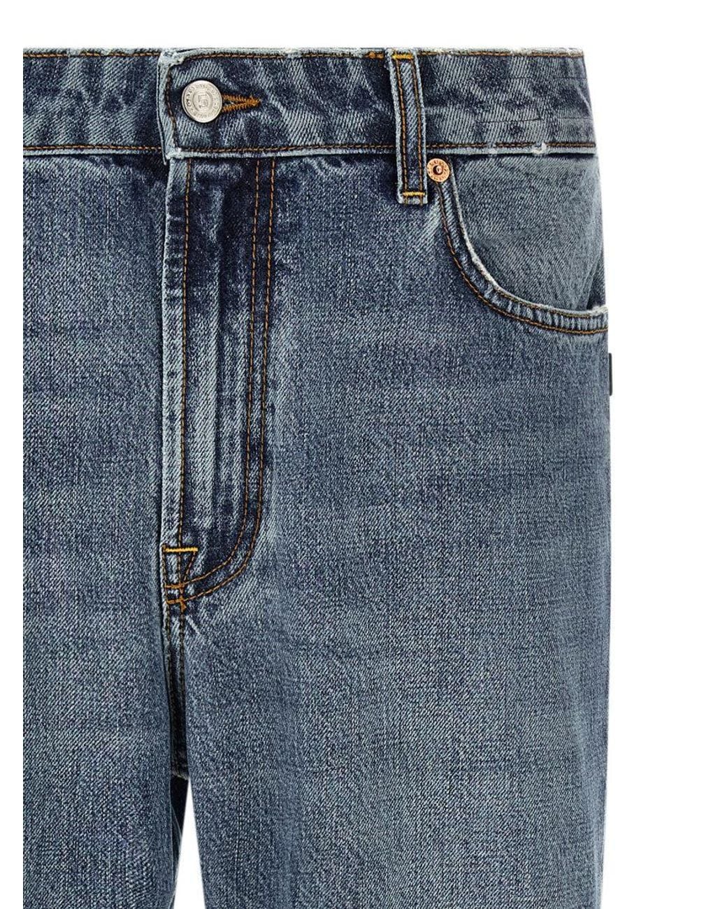 Department 5 Blue Light Mid Rise Jeans for men