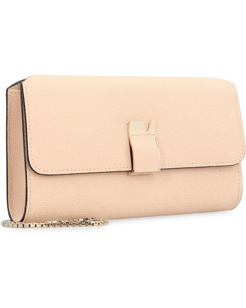Valextra Natural Light Nolo Clutch