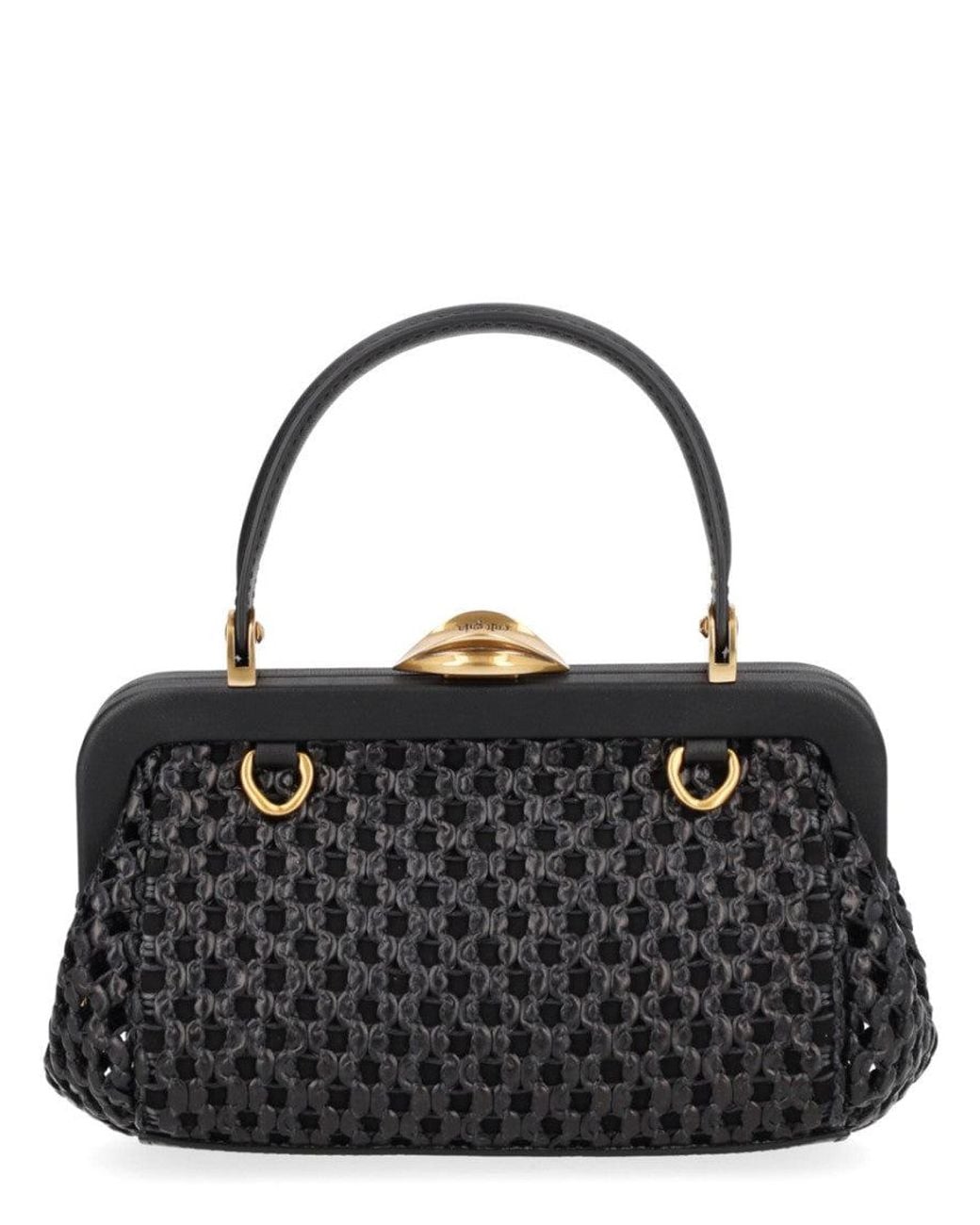 Cult Gaia Black Zuma Mini Crossbody Bag