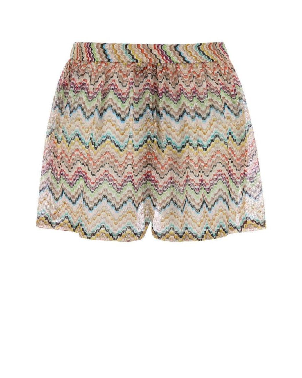 Missoni Multicolor Relaxed Elasticated Short