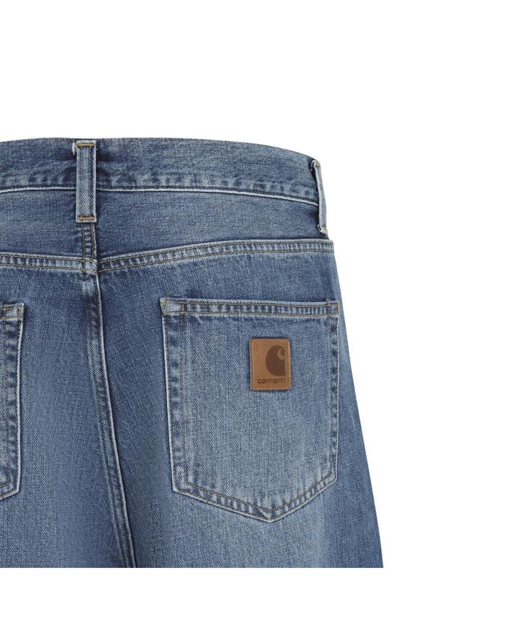 Carhartt Blue High Rise Jeans for men