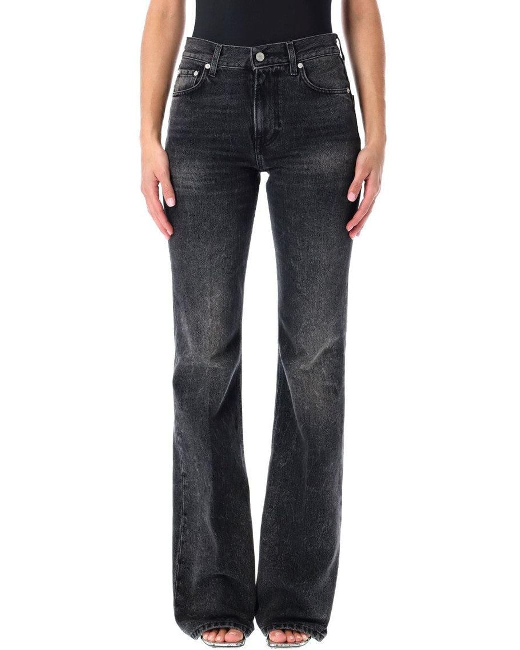 Haikure Blue Straight-Leg Jeans