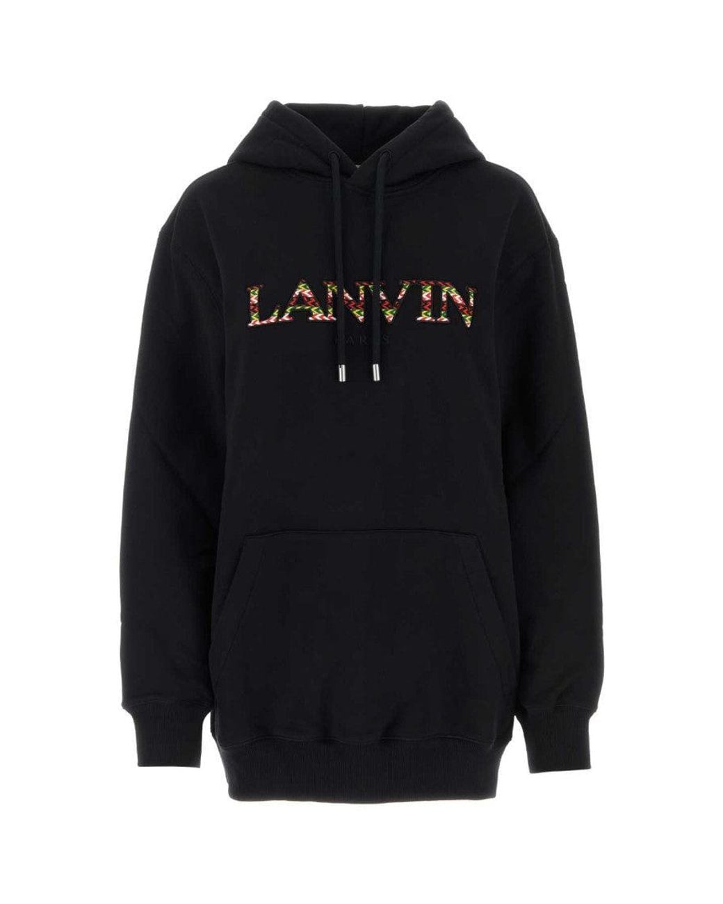 Lanvin Black Cotton Sweatshirt