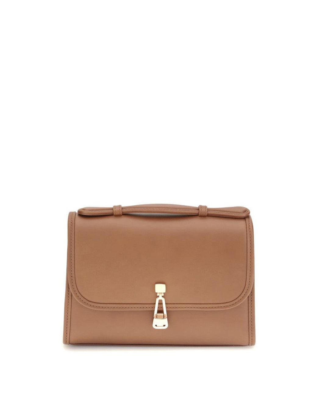 Gabriela Hearst Brown Leonora Small Crossbody Bag
