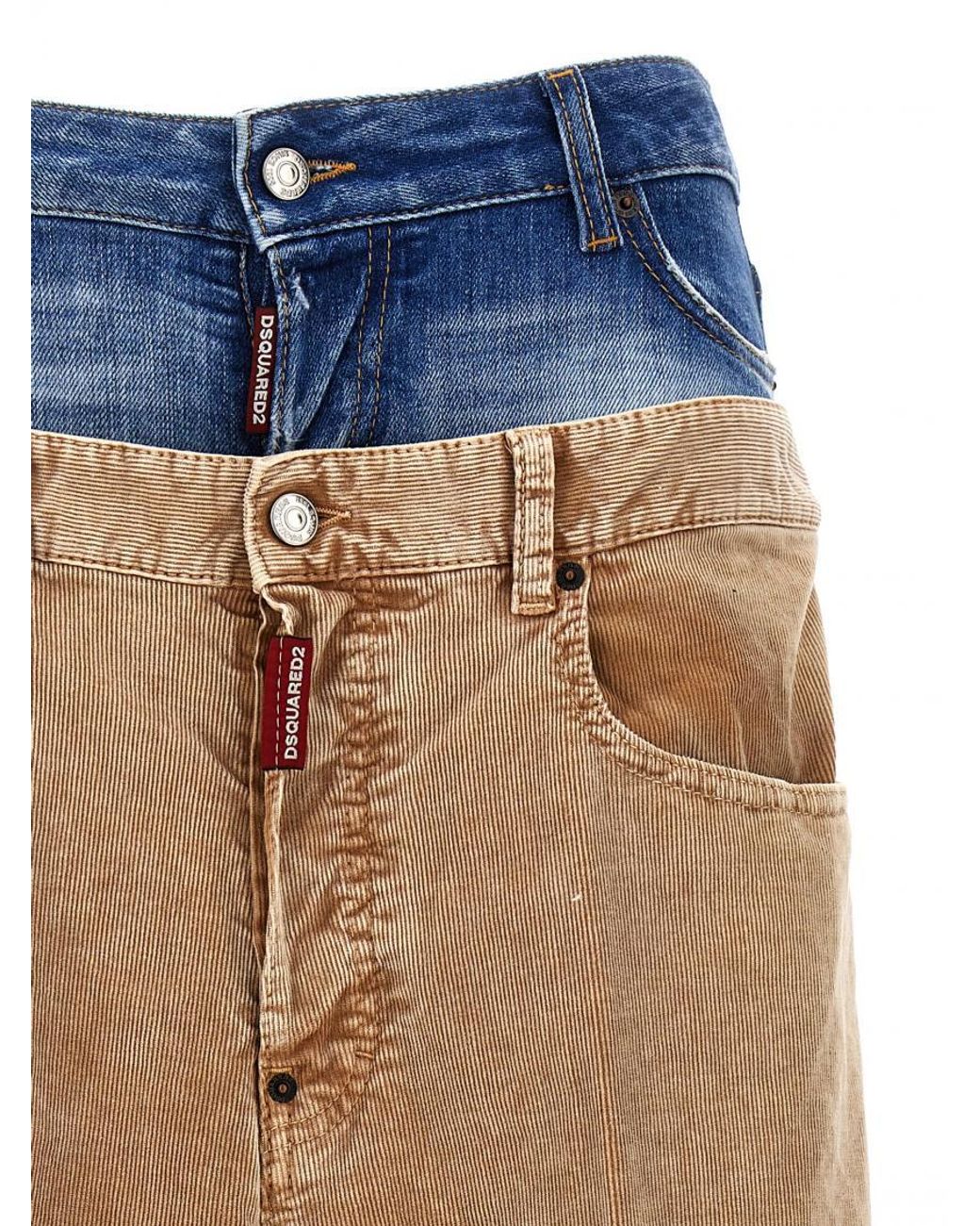 DSquared² Natural 'Twin Pack' Pants