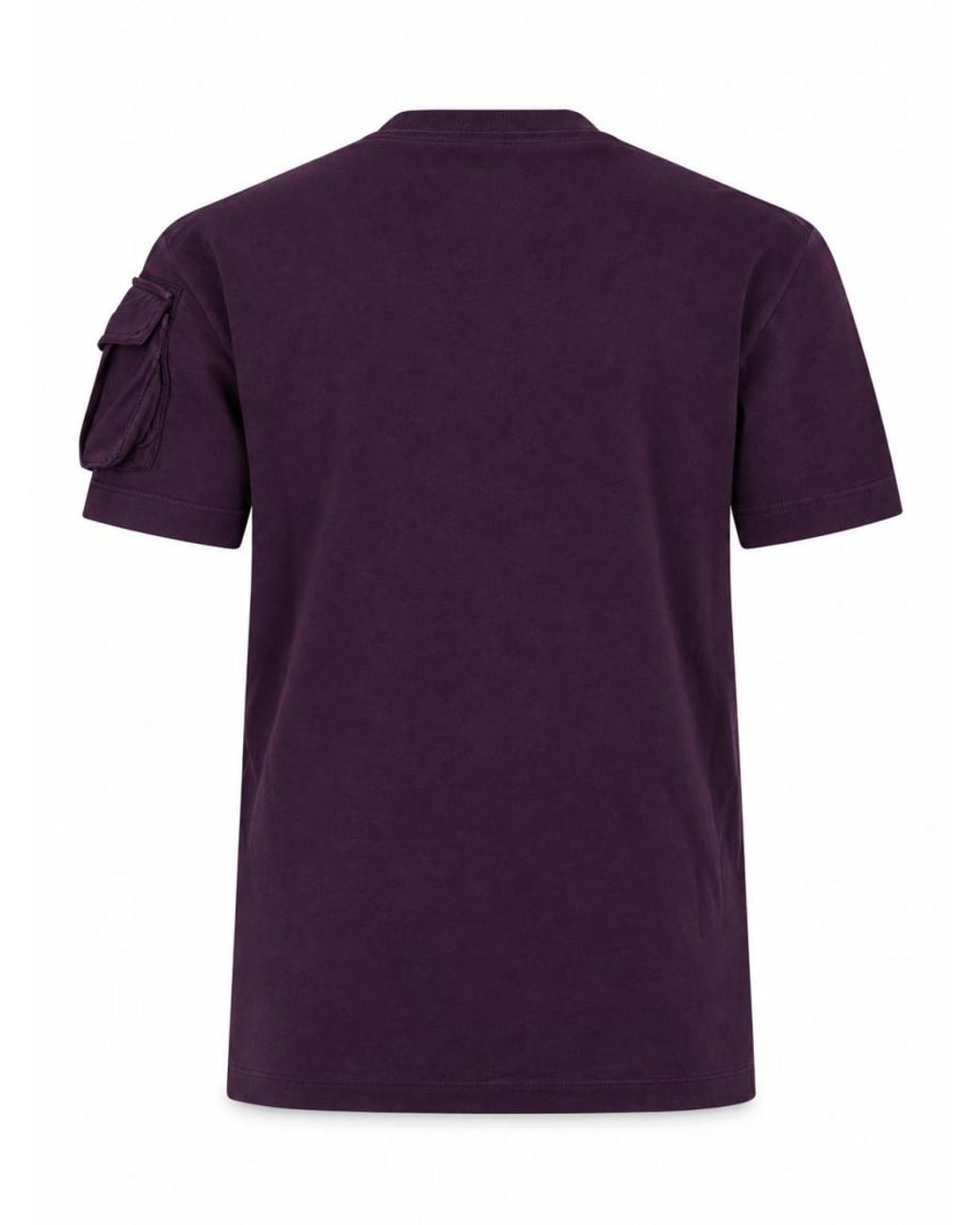 DSquared² Purple Logo Crew Neck T-Shirt
