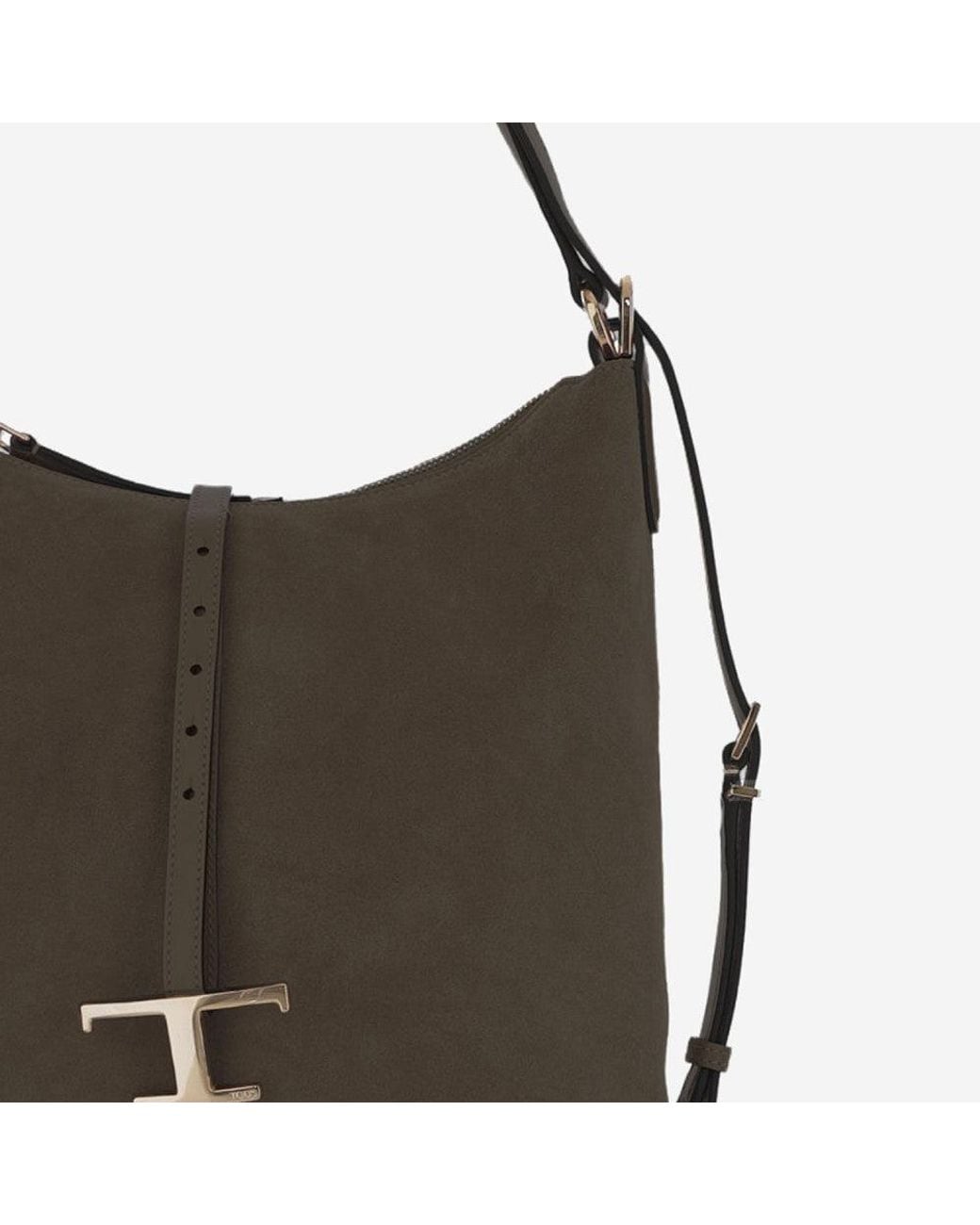 Tod's Black T Timeless Shoulder Bag