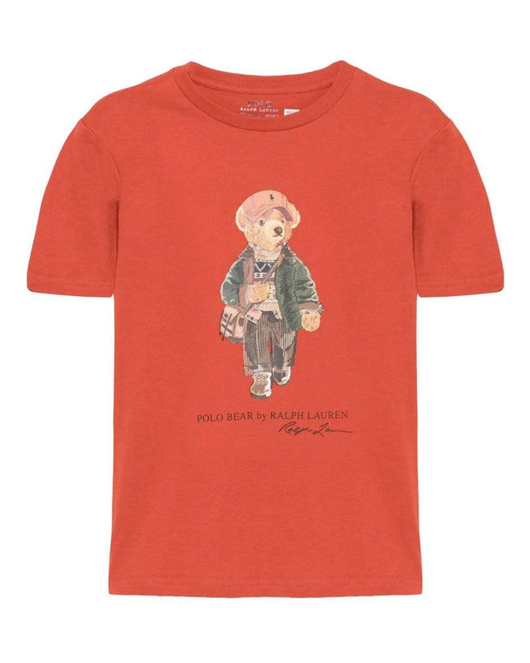 Polo Ralph Lauren Orange Graphic T-Shirt