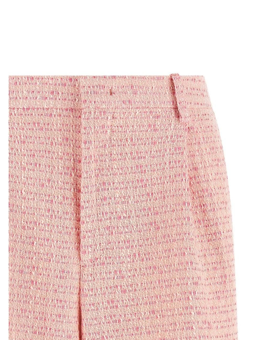 Tagliatore Pink 'Effie' Bermuda Shorts