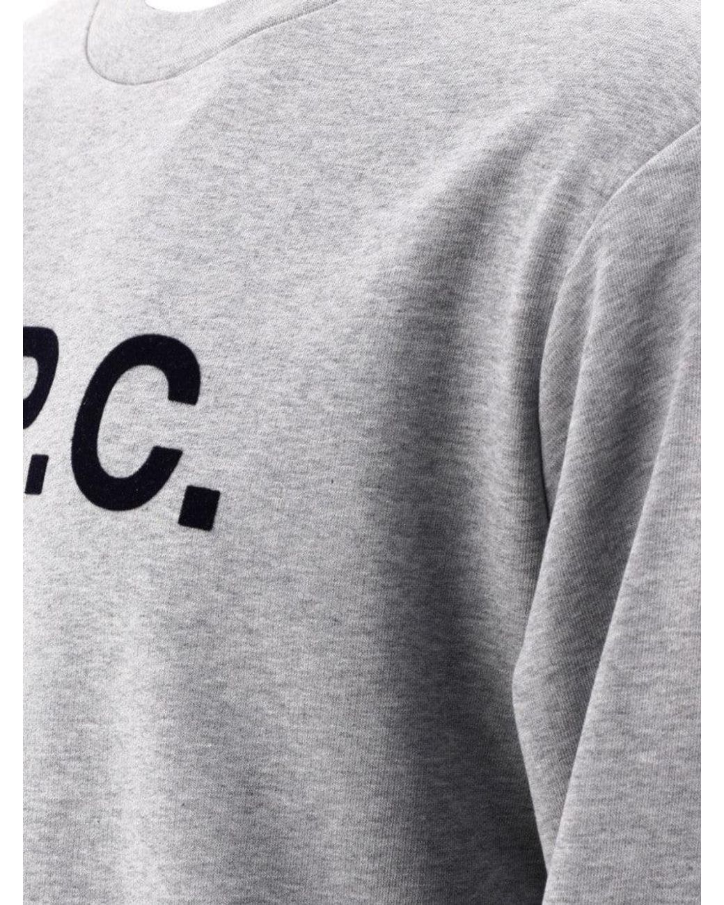 A.P.C. Gray Sweatshirts