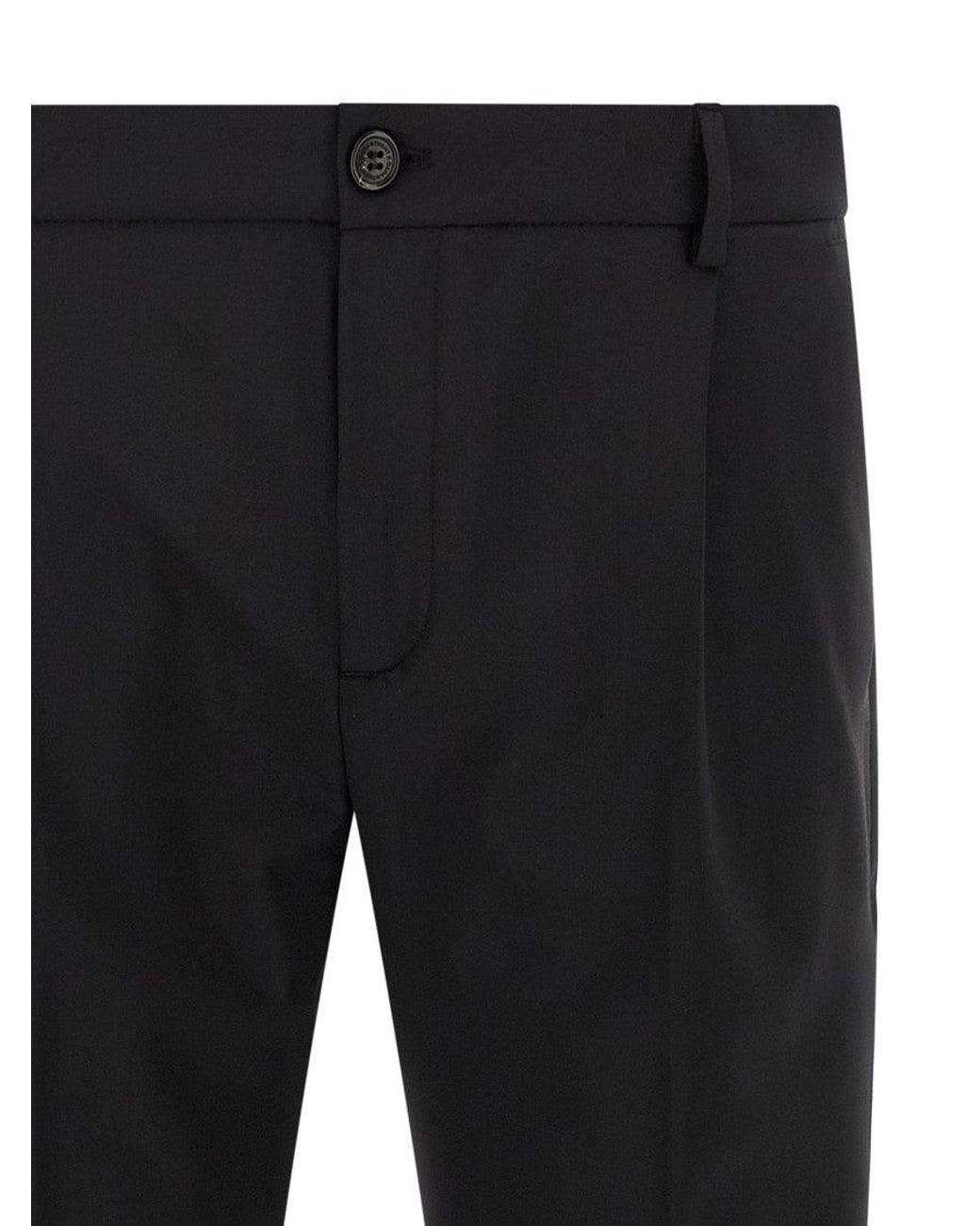 Department 5 Black 'Prince' Pants for men