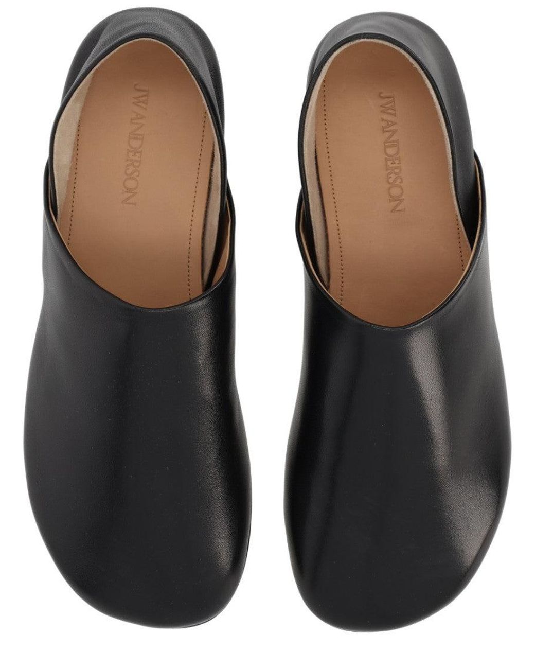 J.W. Anderson Gray Leather Loafers