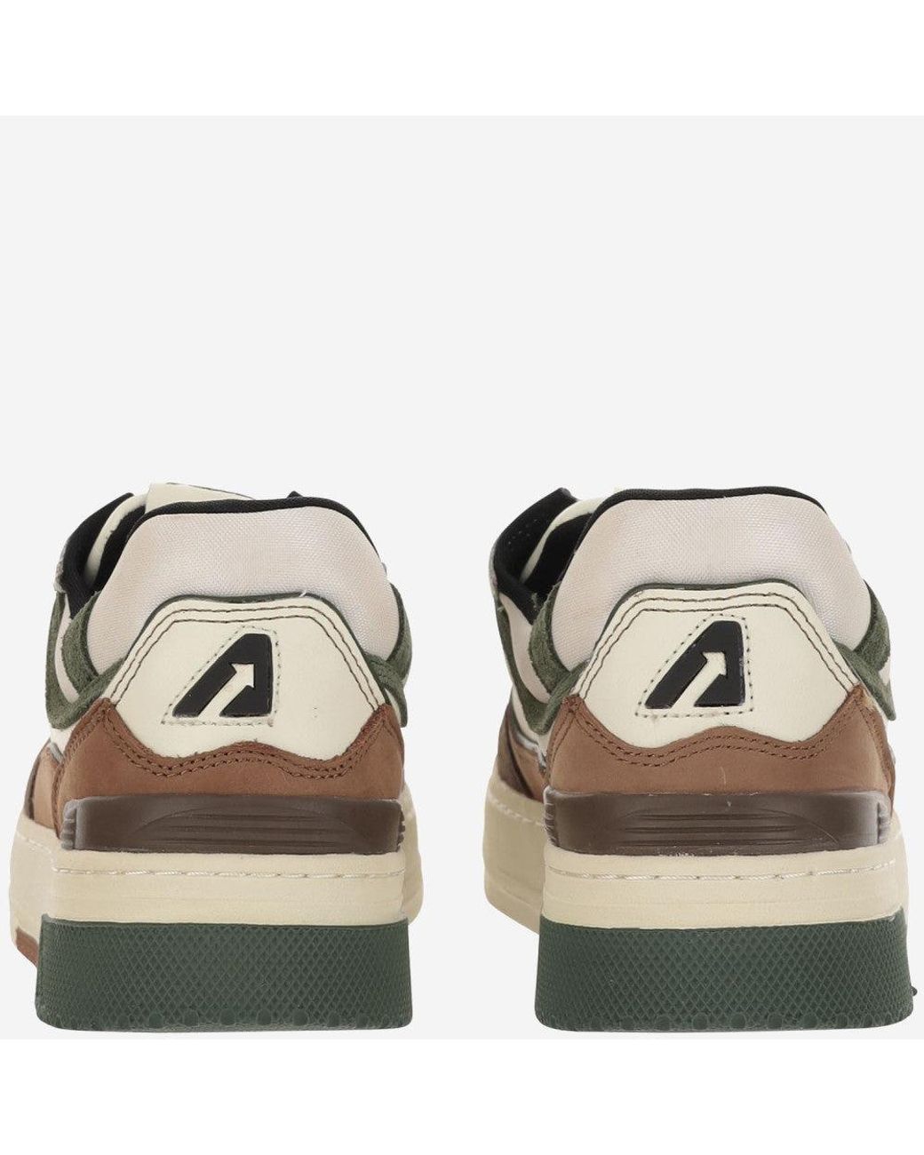Autry Brown Clc Leather Sneakers