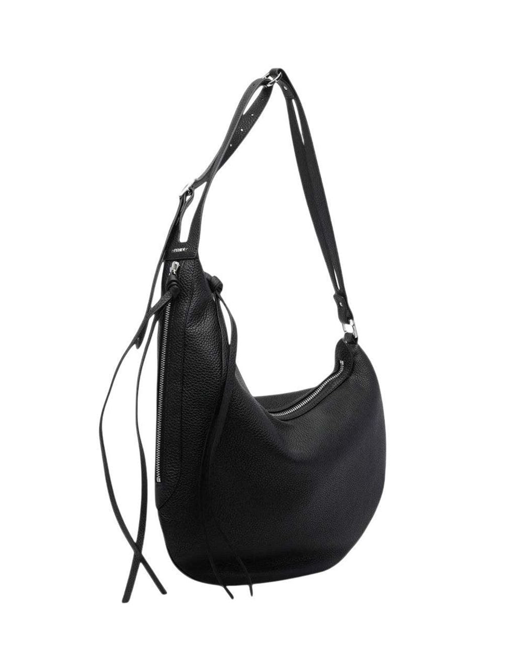 Fendi Black Oyster Large Crossbody Bag for men
