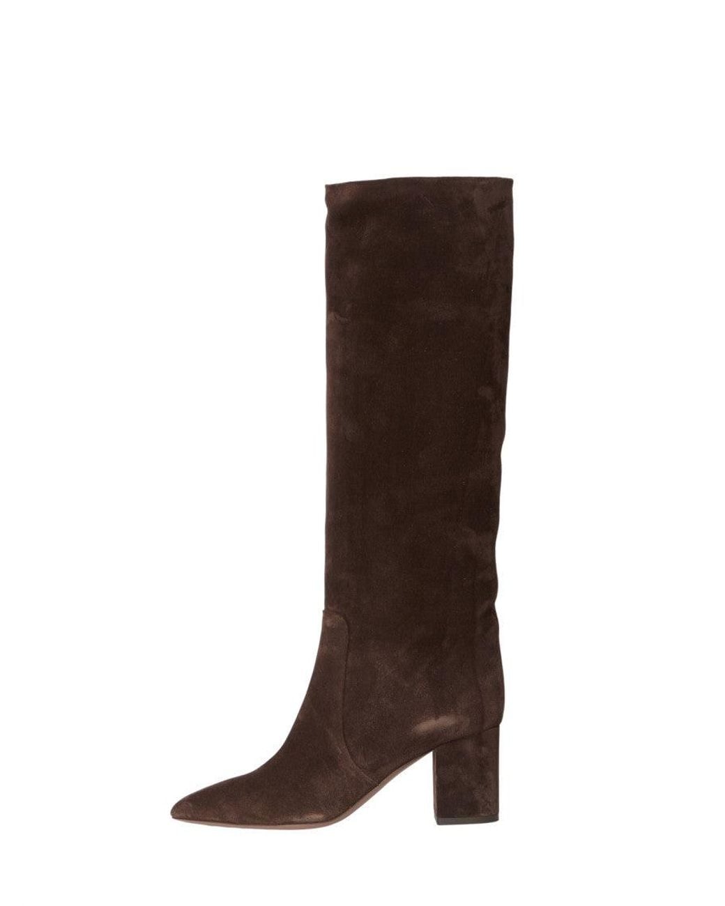 Paris Texas Brown Suede Boots